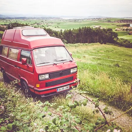 Camping Komfortabler Vw T3 In Nordspanien Somo