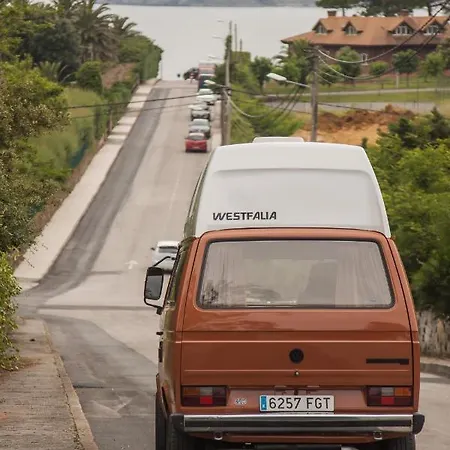 Komfortabler Vw T3 In Nordspanien Camping Somo